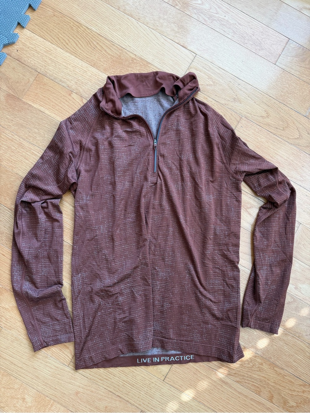 lululemon athletica Men's Zip-Front Sweater - Brown